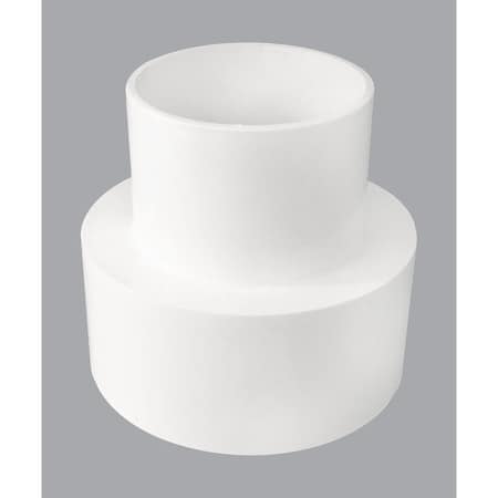 Ipex 6 In. x 4 In. PVC Sewer and Drain Coupling 414219BC